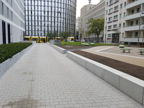 Neugestaltung Platzfläche Berlin